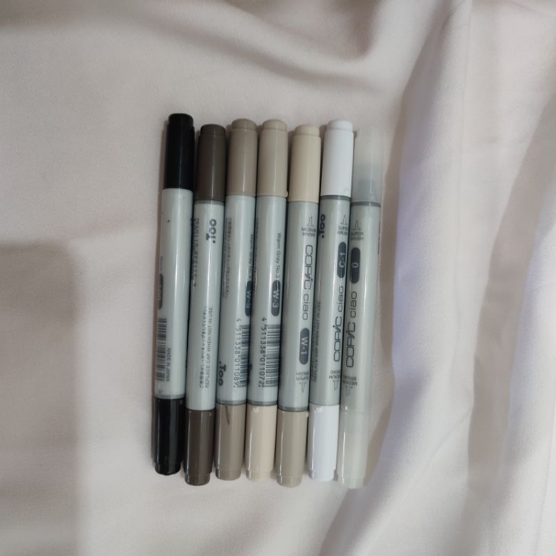 

[ PRELOVED ] Copic Marker bekas (Neutral ver.) | Jual satuan