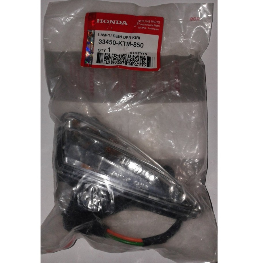 Winker Assy L FR Set Lampu Sein Kiri Depan Supra X 125 karbu 33450KTM850