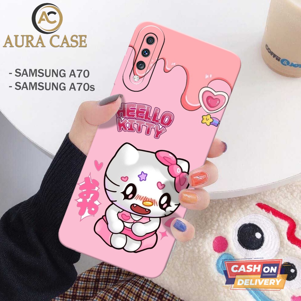 AURA CASE - Softcase SAMSUNG A70 & A70S - CARTOON Case - Case SAMSUNG A70 & A70S - Casing Hp SAMSUNG