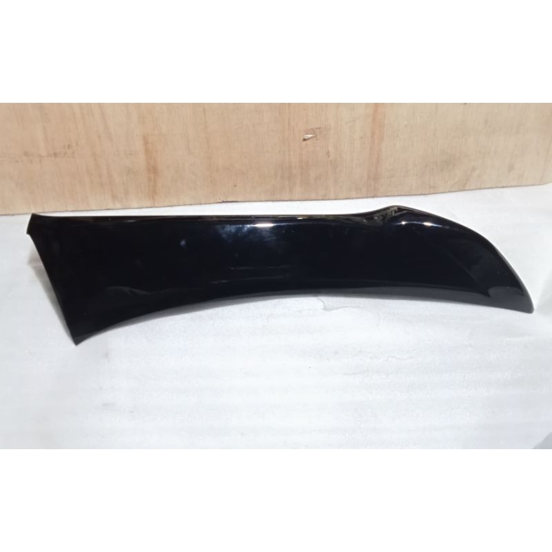 Cover Leg Shield Sayap Luar Kiri Supra X 125 Lama 2005 - 2006 Hitam Original AHM 64440-KTM-850FMB