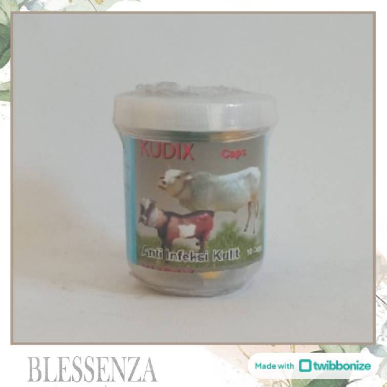 KUDIX CAPSUL - OBAT GATAL EXIM SCABIES KUDIX PADA SAPI KAMBING KERBAU