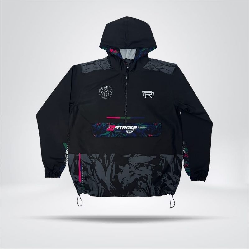 (COD) JAKET RACING 2 STROKE PARASUT NEW TAHAN AIR ORIGINAL