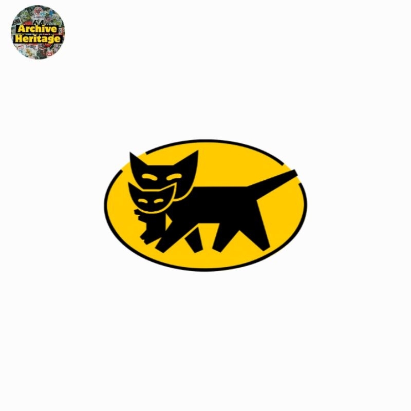 

sticker Yamato transport retro vintage logo stiker