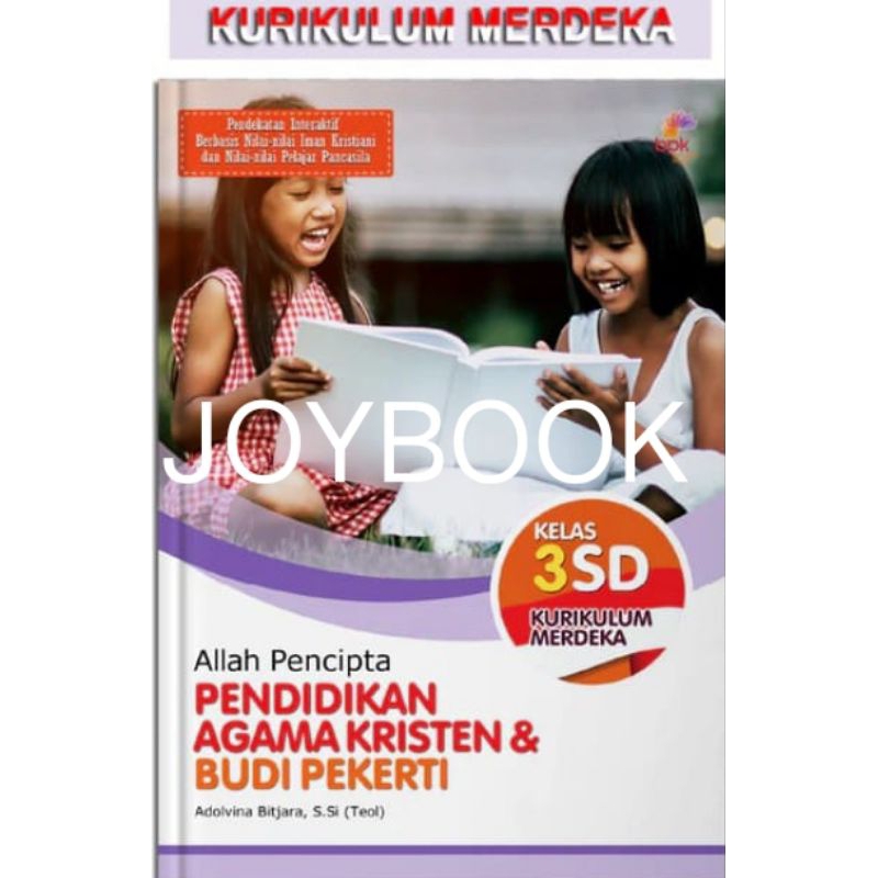 BUKU BPK GUNUNG MULIA PENDIDIKAN AGAMA KRISTEN SD KELAS 3 KURIKULUM MERDEKA
