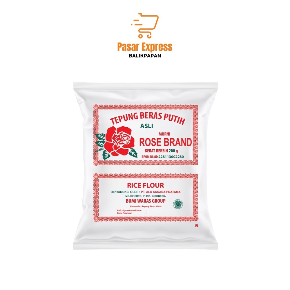 

Tepung Beras Putih Rose Brand (500gr) - Pasar Express Balikpapan