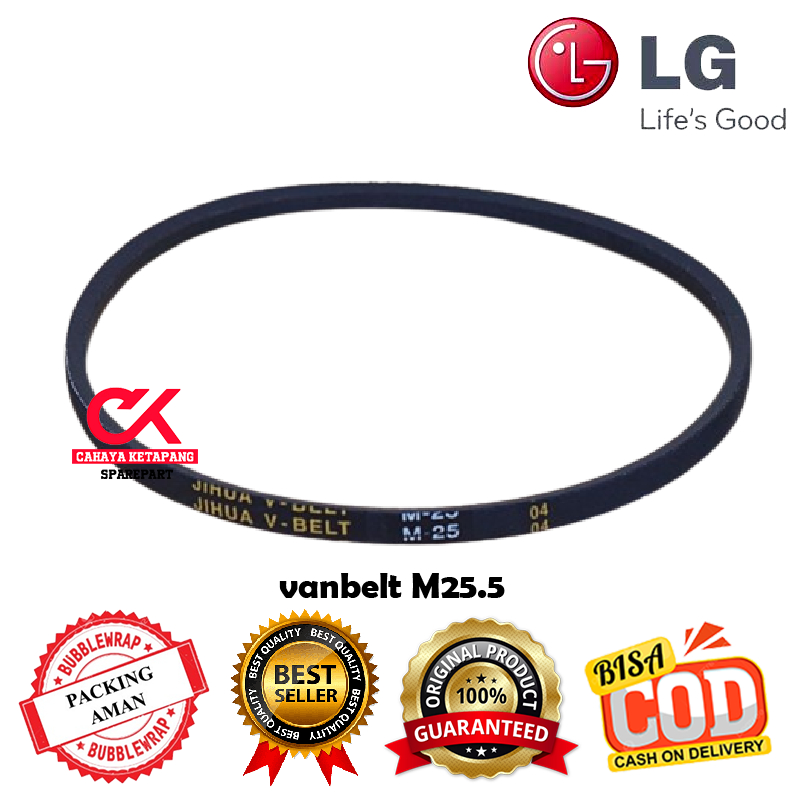 Fanbelt / Vanbelt / V-belt M25,5 Mesin Cuci LG