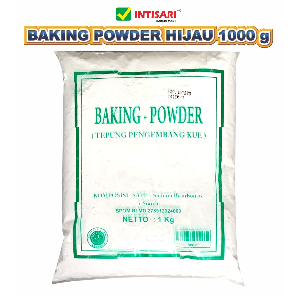 

BAKING POWDER HIJAU 1000 G