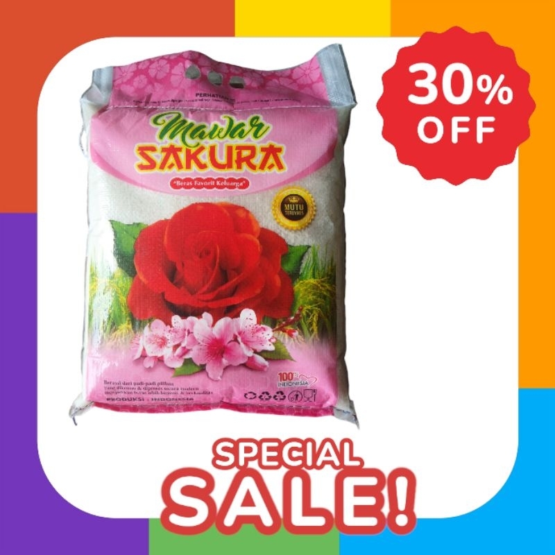 

Beras Mawar Sakura Premium 5kg