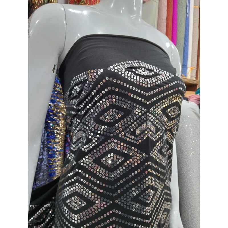 Bahan/kain spandex diamond premium