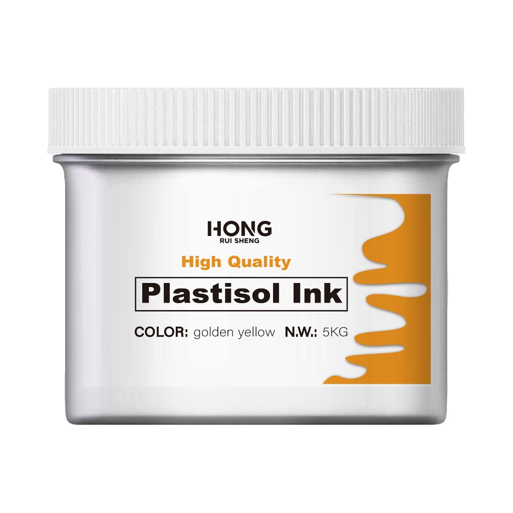 

HONG RUI SHENG Plastisol Kuning keemasan 5KG - Stabilitas warna tinggi, minim pengaruh lingkungan