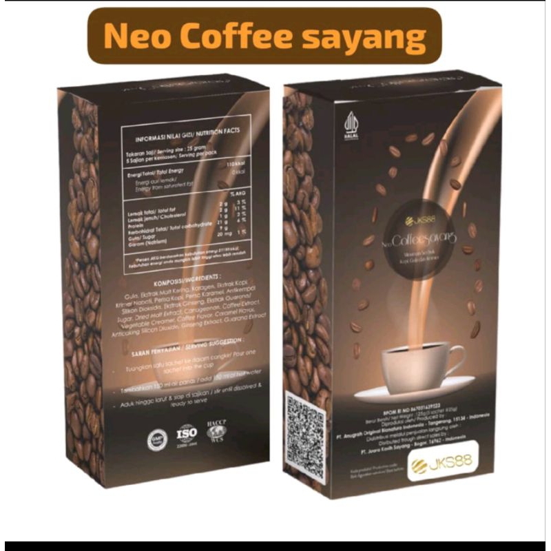 

Kopi ssayang 1 box ( 5 sachet )