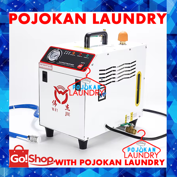Ready Setrika Uap Listrik Otomatis/Mesin Setrika Uap Listrik dengan Mini Boiler/Setrika Uap listrik