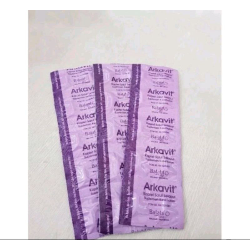 Arkavit / Suplemen Kesehatan / Membantu Proses Metabolisme / Vitamin B