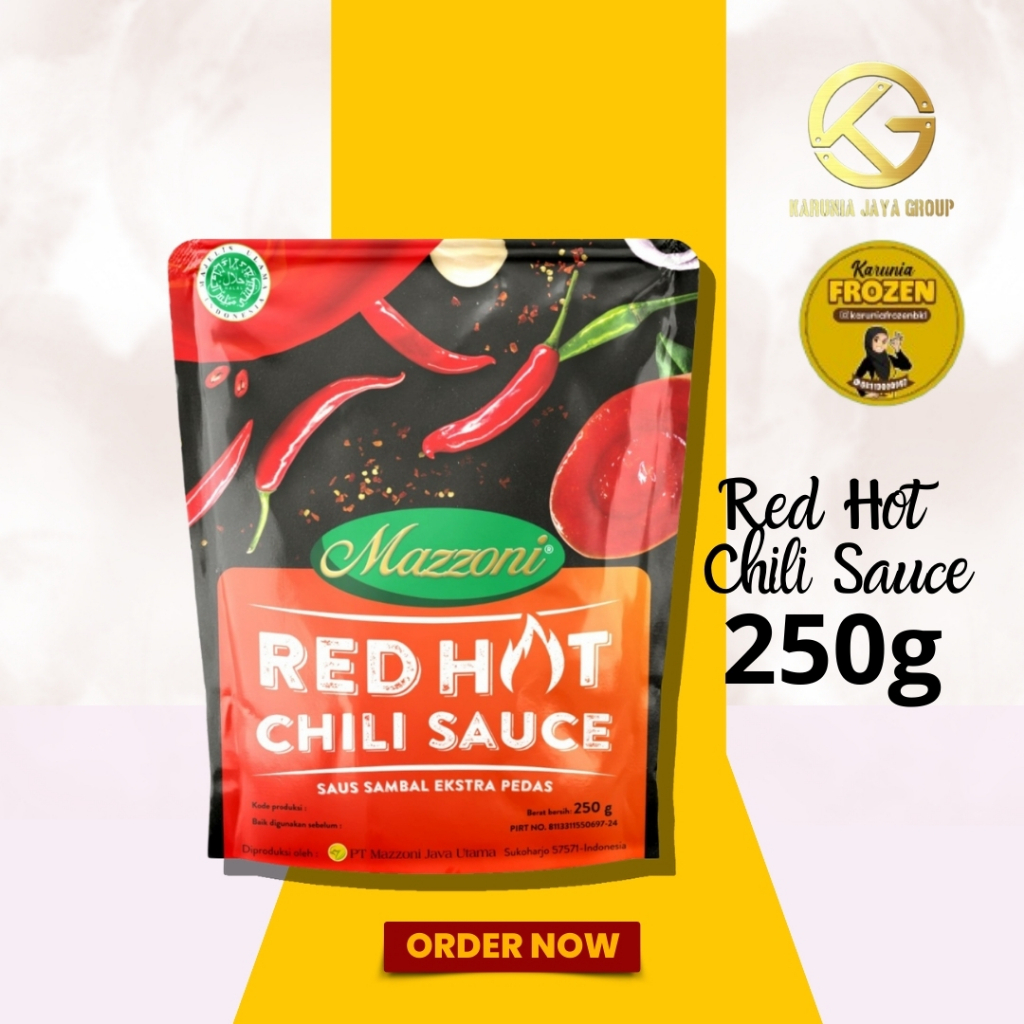 

Mazzoni Red Hot Sambal 250gr