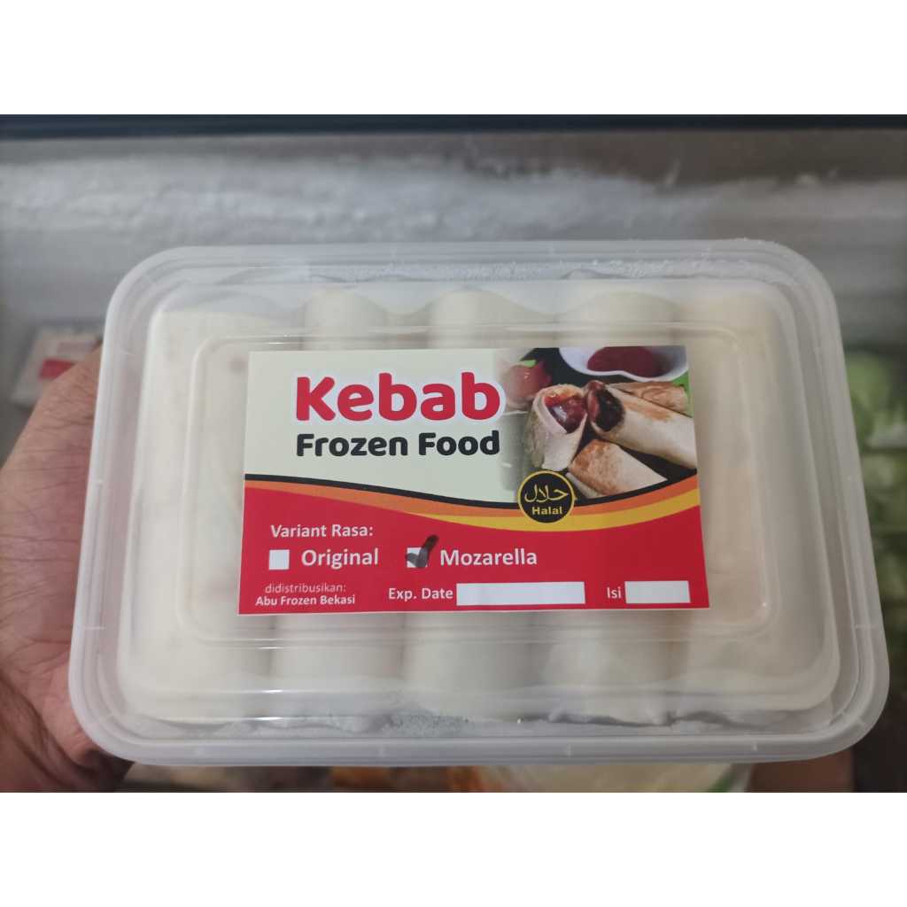 

Kebab Mini Kebab Frozen Mozarela Mozarella isi 10pcs