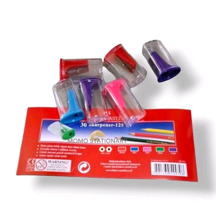 

Rautan pensil tabung / serutan pensil Faber Castell 125LV (1 pcs)