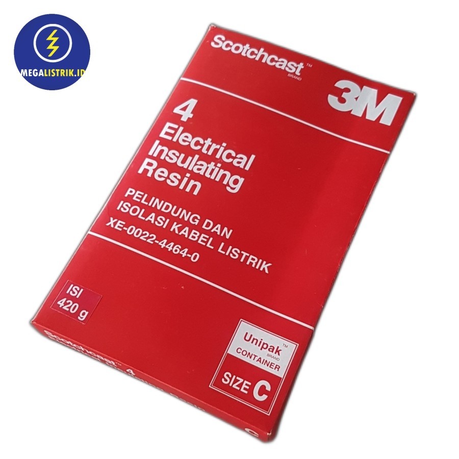 3M SCOTCHCAST ELECTRICAL RESIN KABEL / JOINTING / SAMBUNGAN KABEL ( 420 GRAM )