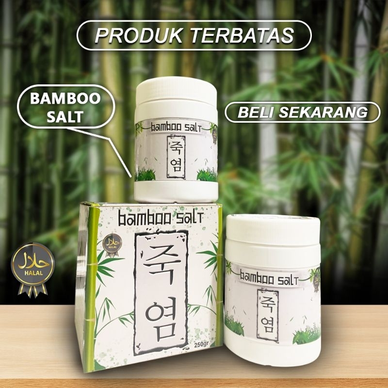 

BAMBOO SALT (GARAM BAMBU/죽염) 250 gram