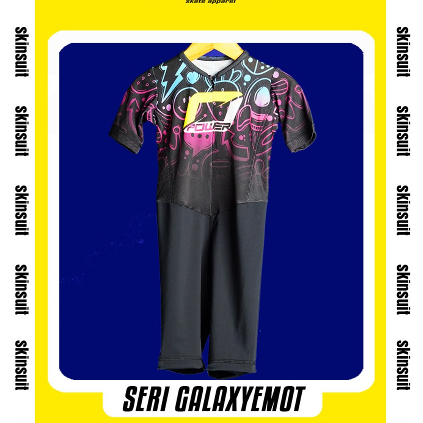 Jersey Skinsuit Inline Skate Jersey Sepatu Roda Powerskate Apparel