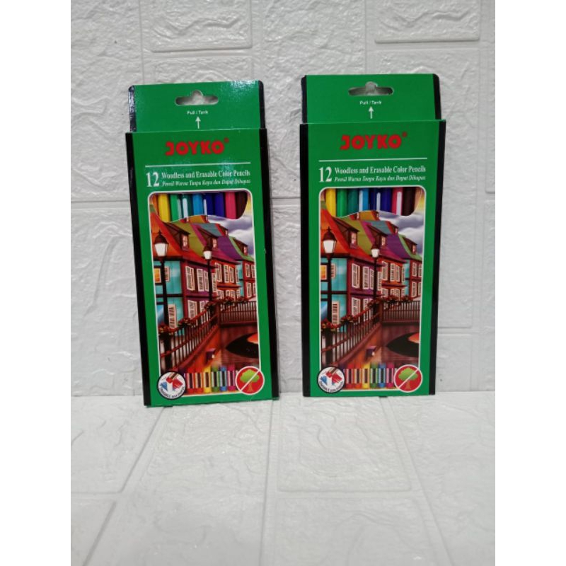 

Pensil Warna Panjang Joyko Bisa Dihapus CP-109