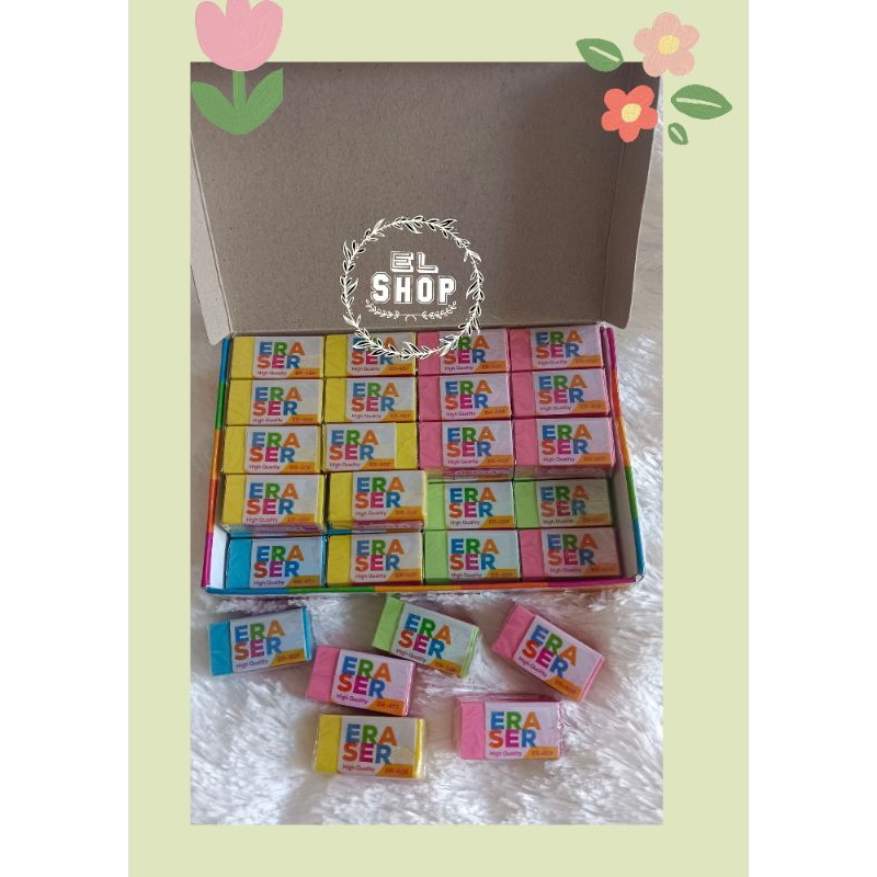 

Penggapus Sekolah Kecil Warna Warni