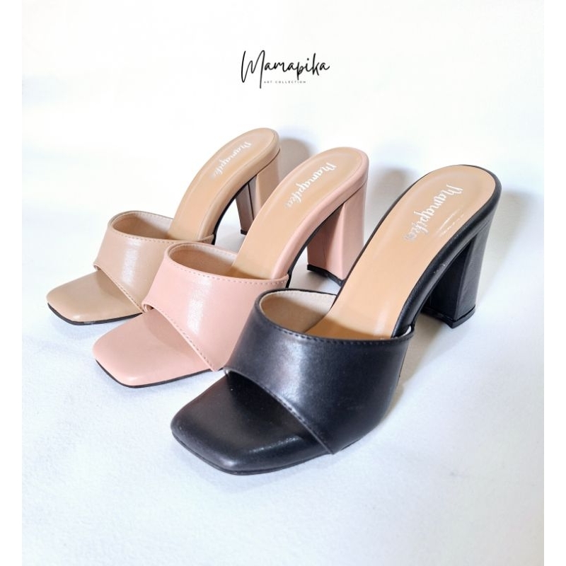 Rafvika ELLA Sandal heels wanita tinggi 8cm terbaru