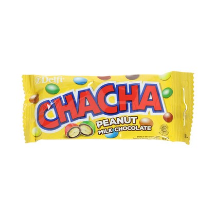 

Chacha Delfi Cokelat isi 10 pcs RENCENG CHACHA PEANUT PACK