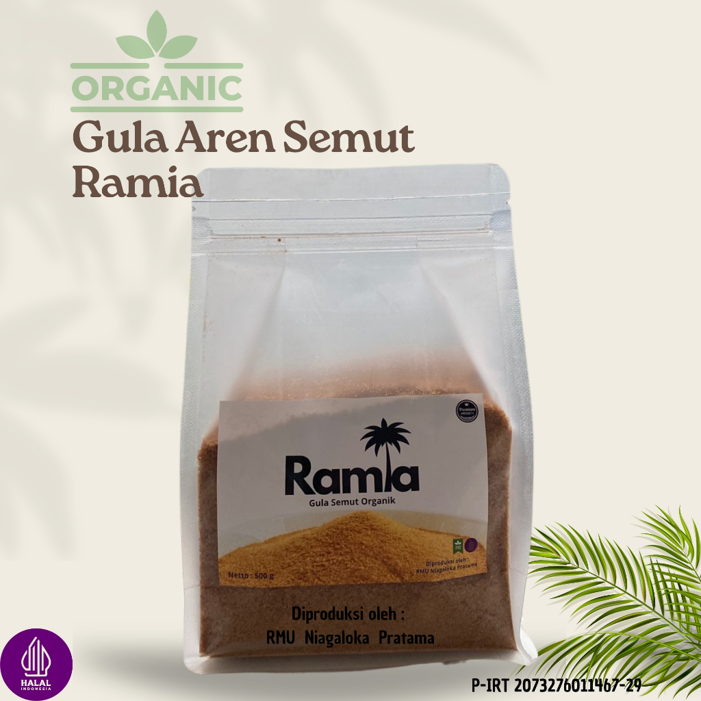 

Gula Aren Semut Organik/Gula Aren Murni Bubuk Asli Nira/Palm Sugar 500 g Gula Bubuk Kering