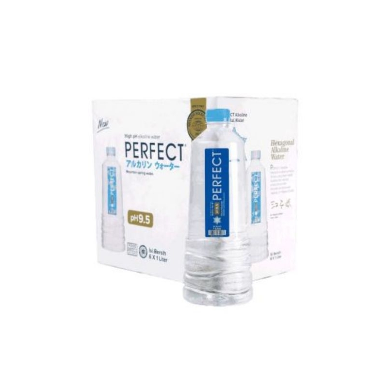 

Perfect Alkaline Water 1000ml Isi 6 Botol