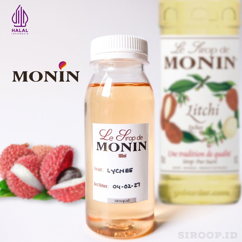 

Repack Monin Syrup Lychee (30ml,75ml,100ml)