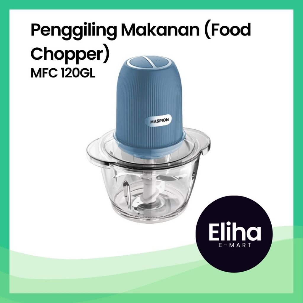 Maspion Food Chopper MFC 120GL - Penggiling Makanan/ Penggiling Daging