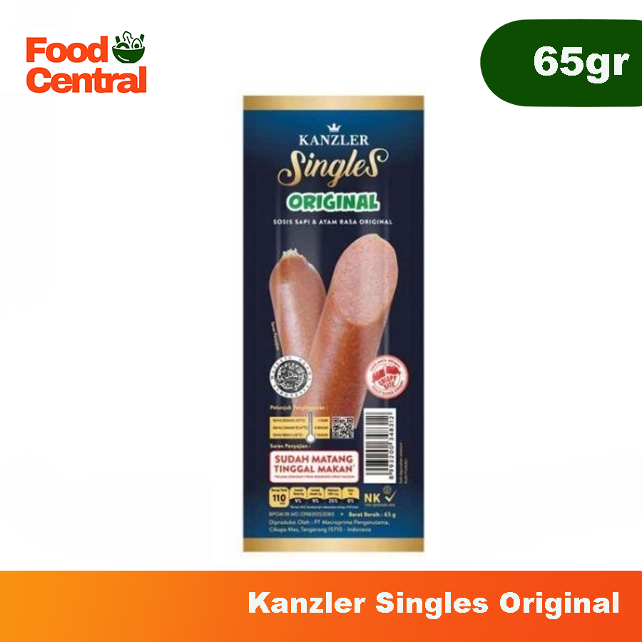 

Kanzler Singles Sosis semua rasa per pack