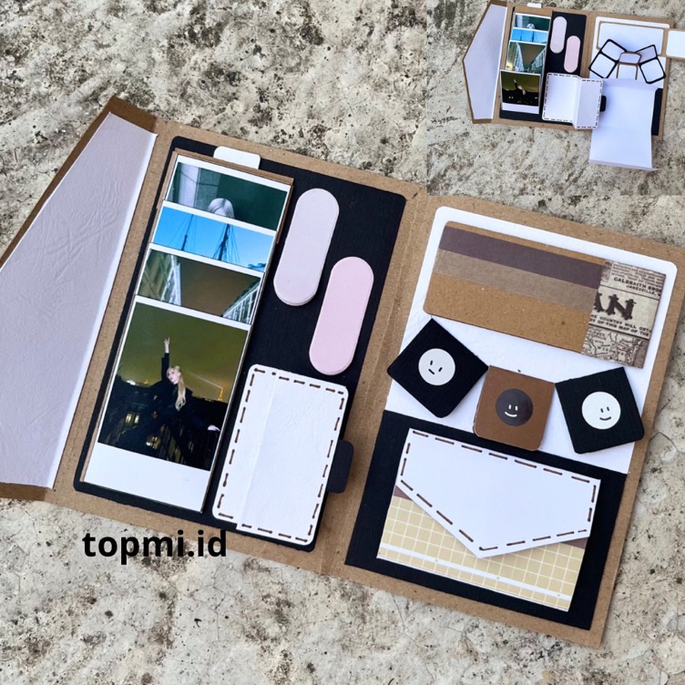 KODE E99Q LANGSUNG KIRIM SCRAPBOOK ALBUM VINTAGE AESTHETIC  SCRAPBOOK ALBUM CUSTOM  SCRAPBOOK FOTO