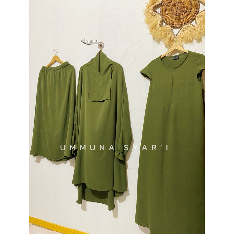 Husna series set gamis/rok