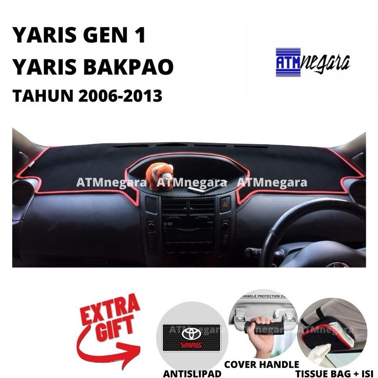 COVER DASHBOARD PREMIUM YARIS BAKPAO YARIS GEN 1 Aksesoris Alas Pelindung Dasbor Mobil KODE L4Z6