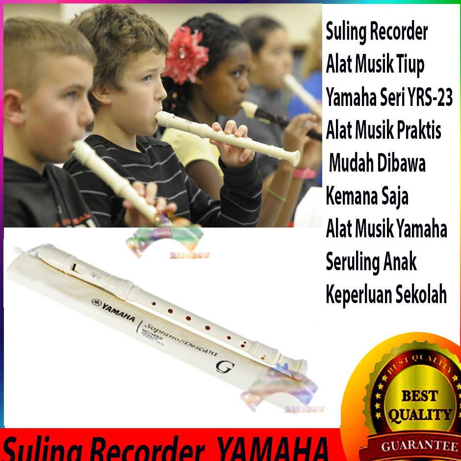 KODE H87J Suling YAMAHA YRS23 Original  Seruling Yamaha Suling Recorder YAMAHA Soprano Sopran