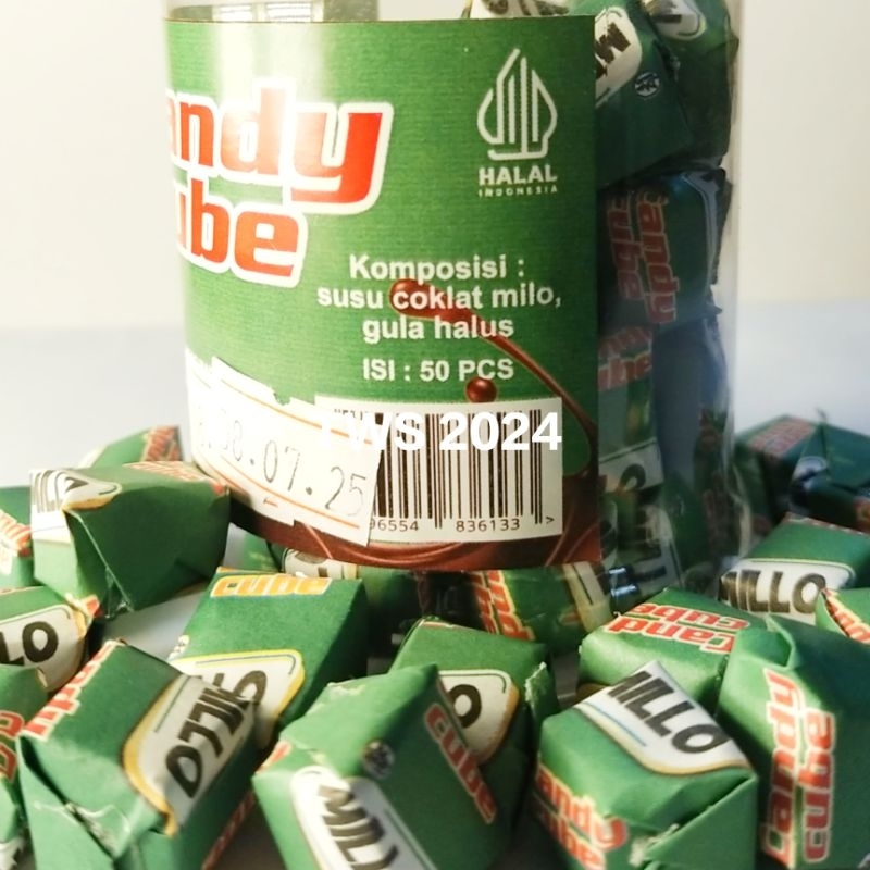 

Milo Cube Millo Cube Botol Rasa Coklat Permen