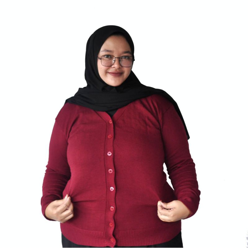 Cardigan oversize wanita | jumbo ld 120 - 140cm viral