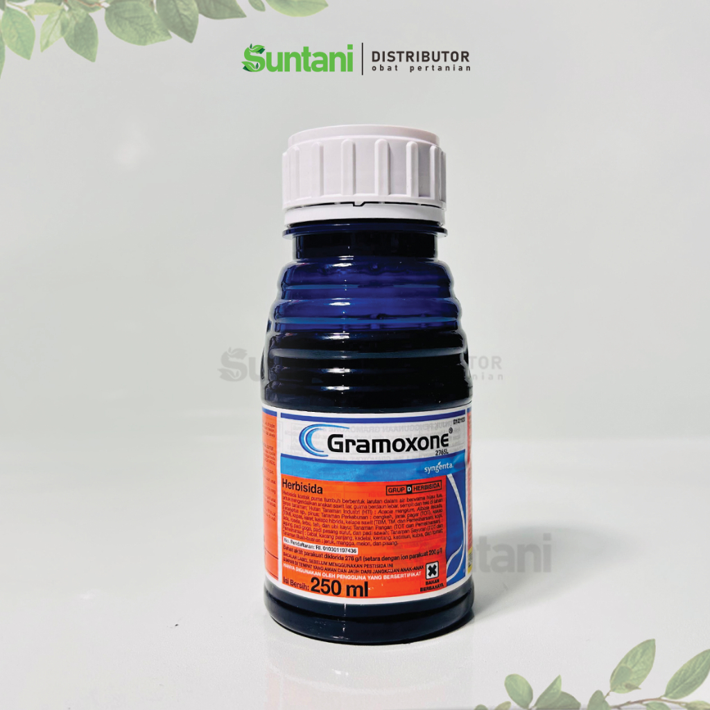 Gramoxone 276SL 1 Liter - Herbisida Rumput ( Racun rumput Paling Ampuh ) Original 100%