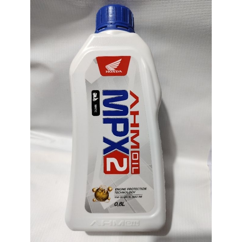 OLI MPX2 MATIC ORI 100℅ 0.8L 10W-30 cocok buat motor HONDA vario beat scoopy