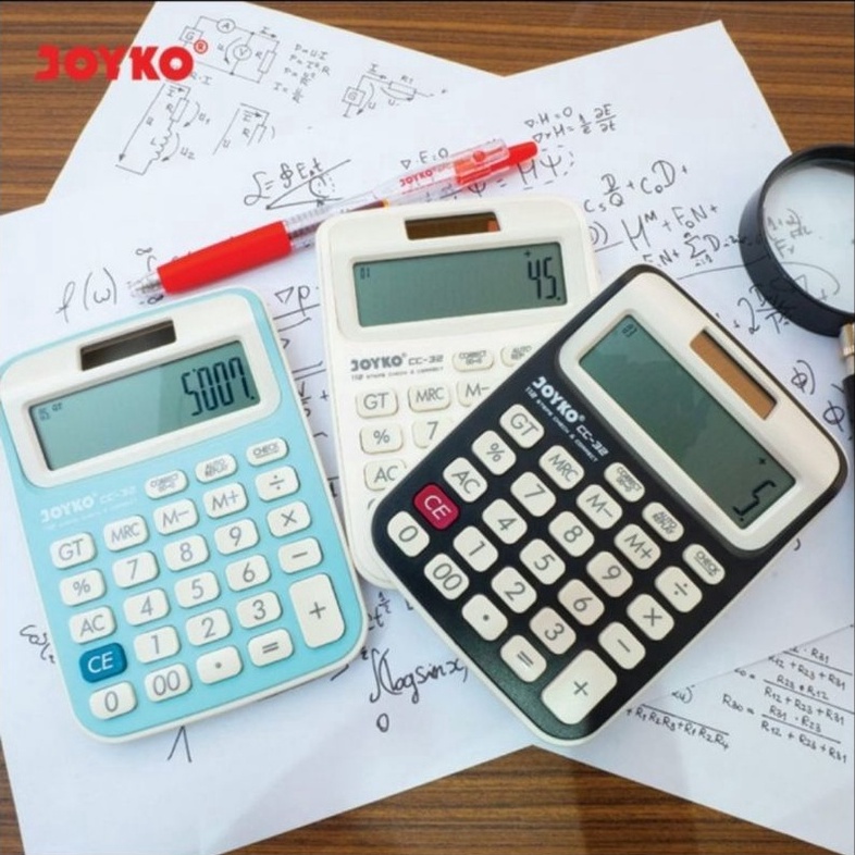 

TERMURAH JOYKO CC32 Check Correct Calculator Kalkulator Bisa Cek Ulang
