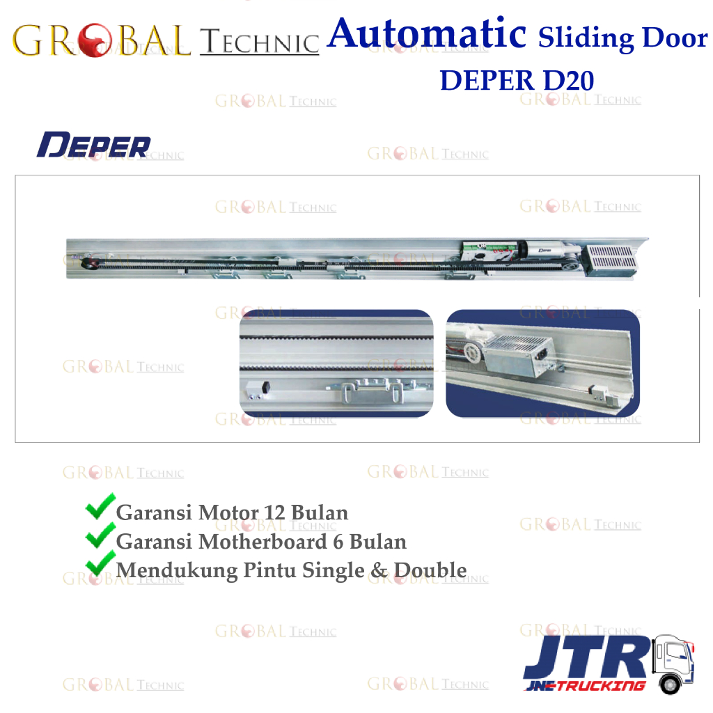 Automatic Sliding Door DEPER D20 / Pintu Kaca Otomatis