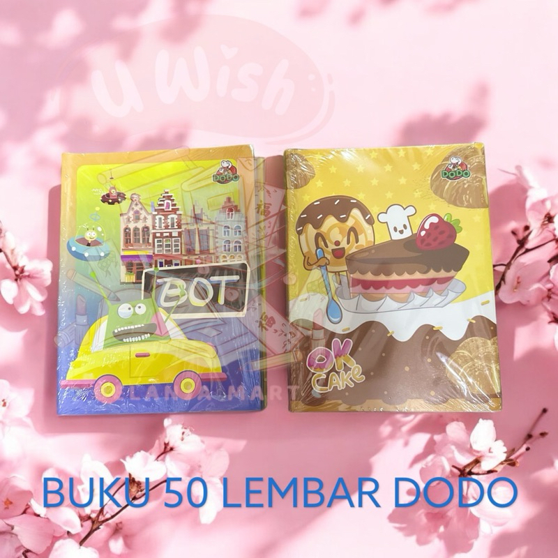 

[10 BUKU] BUKU TULIS 50 LEMBAR DODO | BUKU MURAH | BUKU FANCY LUCU
