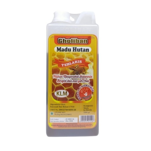 

Madu Hutan Kalimantan KLM Gholiban 100% Asli 1kg