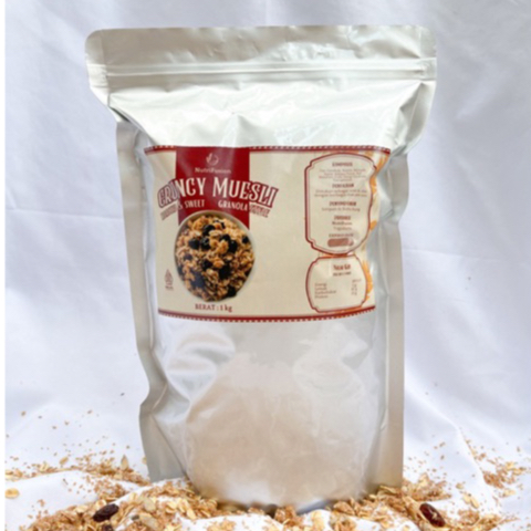

Crunchy Muesli Granola Style 1 KG | Murah Meriah | Enak | Diet | Promo | Terjangkau | Nikmat | Promo | Renyah | Diskon | Sehat | Lezat | Ekonomis | Termurah | Granola | Oats | Sereal | Sarapan