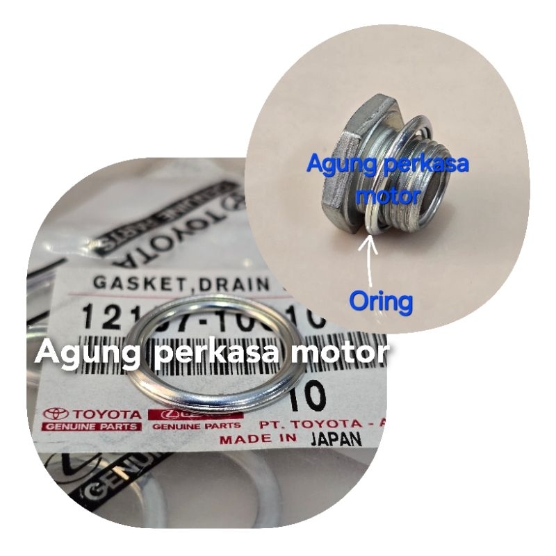 Ring,oring baut oli gardan avanza,xenia,rush,terios(original)