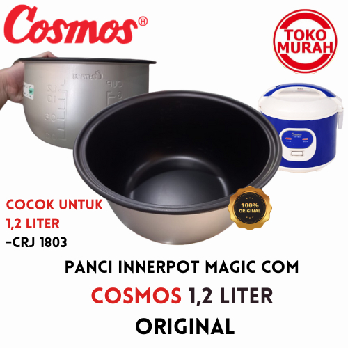 Panci Teflon Inner Pot Magic Com COSMOS 1,2  Liter ORIGINAL CRJ 1803