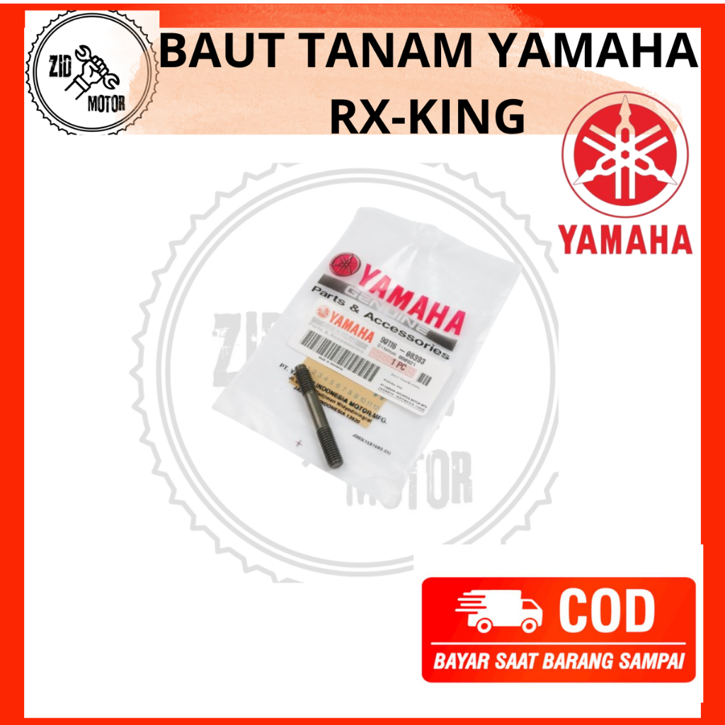 Baut Tanam Motor RX-King, Blok Seher & RX KING