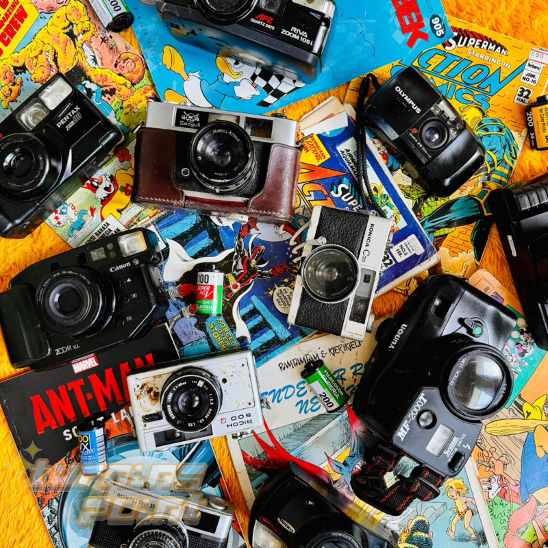 “BARANG READY SEMUA TINGGAL ORDER” Kamera Analog MATI Pajangan Antik Murah Jadul Mulus Camera Fujifi