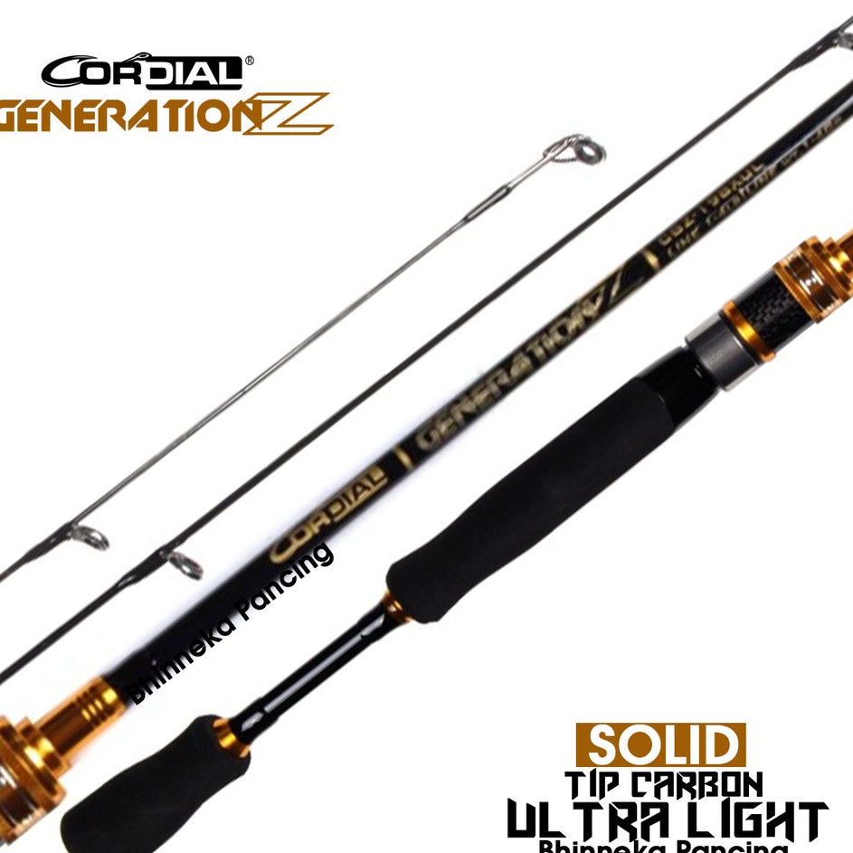Penjualan Ekonomis  Joran UL Cordial GENERATION Z  SAMURAI X 198UL  198XUL  Panjang 198cm  Solid Tip